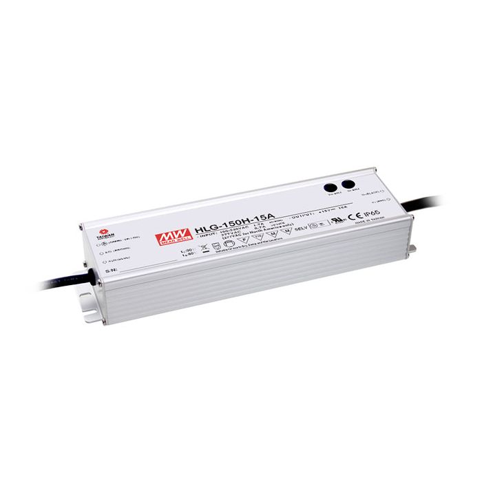 Mean Well LED Driver HLG-150H-15A 150W 15V