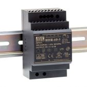 Mean Well HDR-60 Series DIN Rail Power Supply